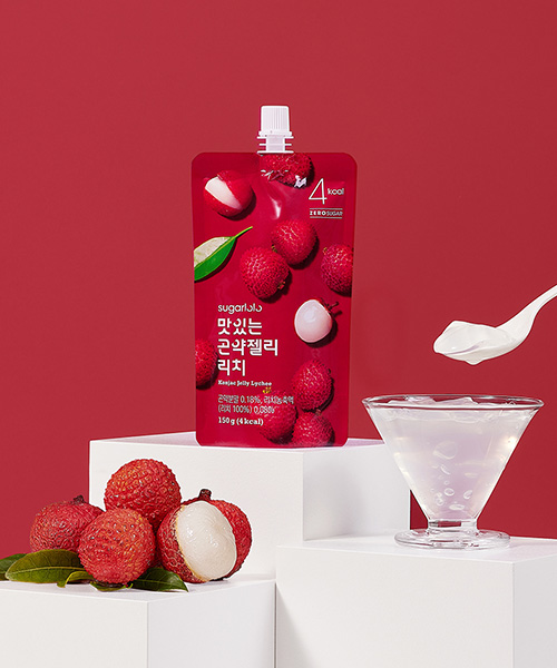 [인테이크] 맛있는 곤약젤리 리치맛 10개입